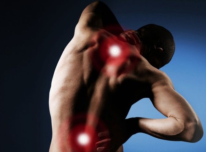 mal di schiena dovuto all'osteocondrosi spinale