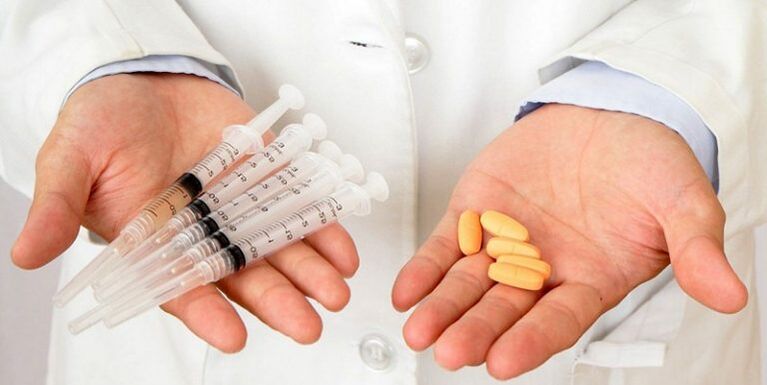 Trattamento farmacologico per forti dolori alla schiena nella regione lombare
