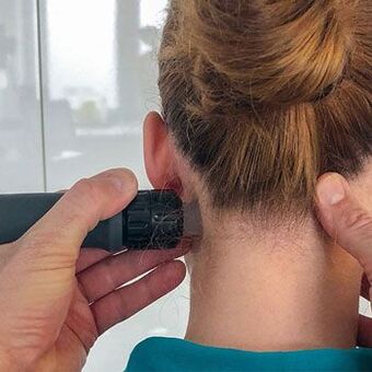 Trattamento con onde d'urto per il dolore al collo
